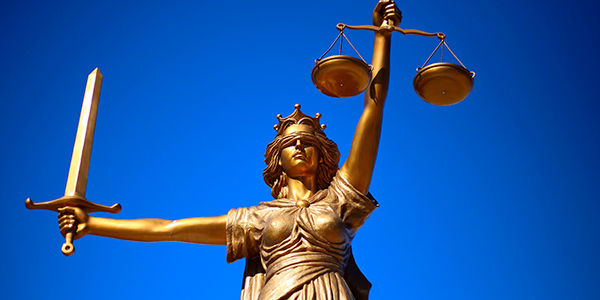 blindfolded lady justice